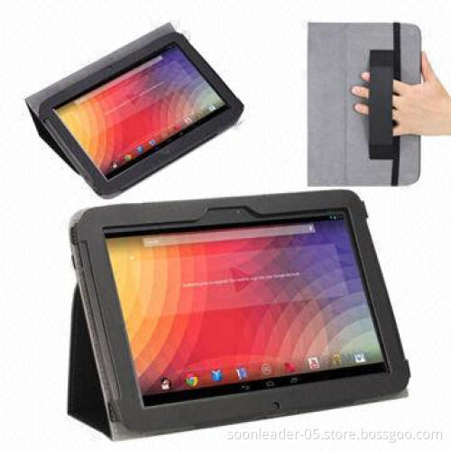 Google Nexus 10 Cases/Covers with Lip Stand, Stylus Loop